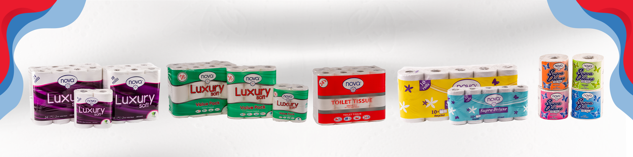 Nova Papers product range showcase